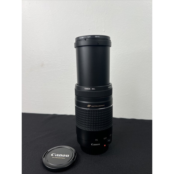 Canon Ultrasonic Zoom Lens EF 75-300mm 1:4-5.6 III USM ULTRASONIC - Picture 5 of 15